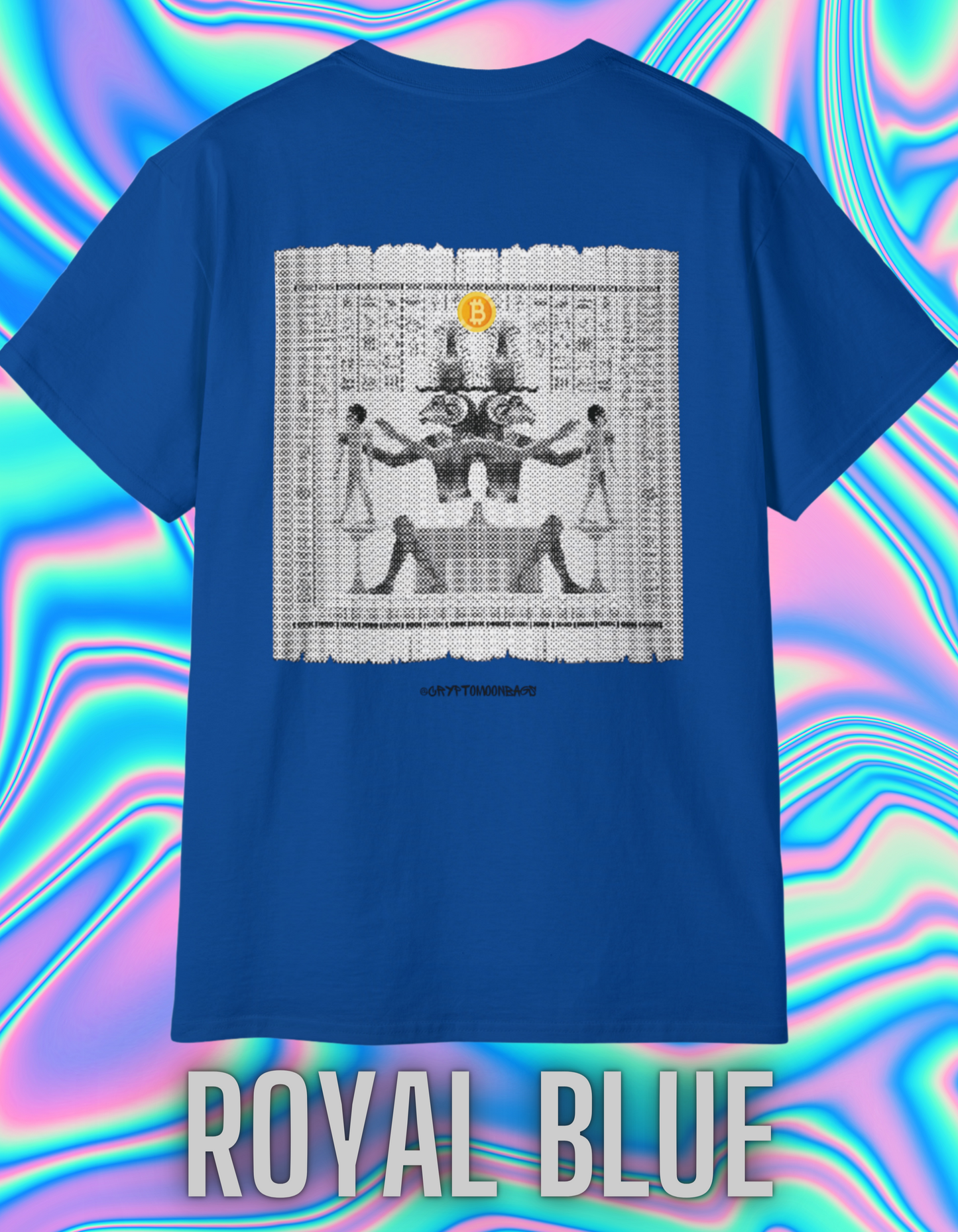 CRYPTO PHARAOH 019 - UNISEX COTTON T-SHIRT