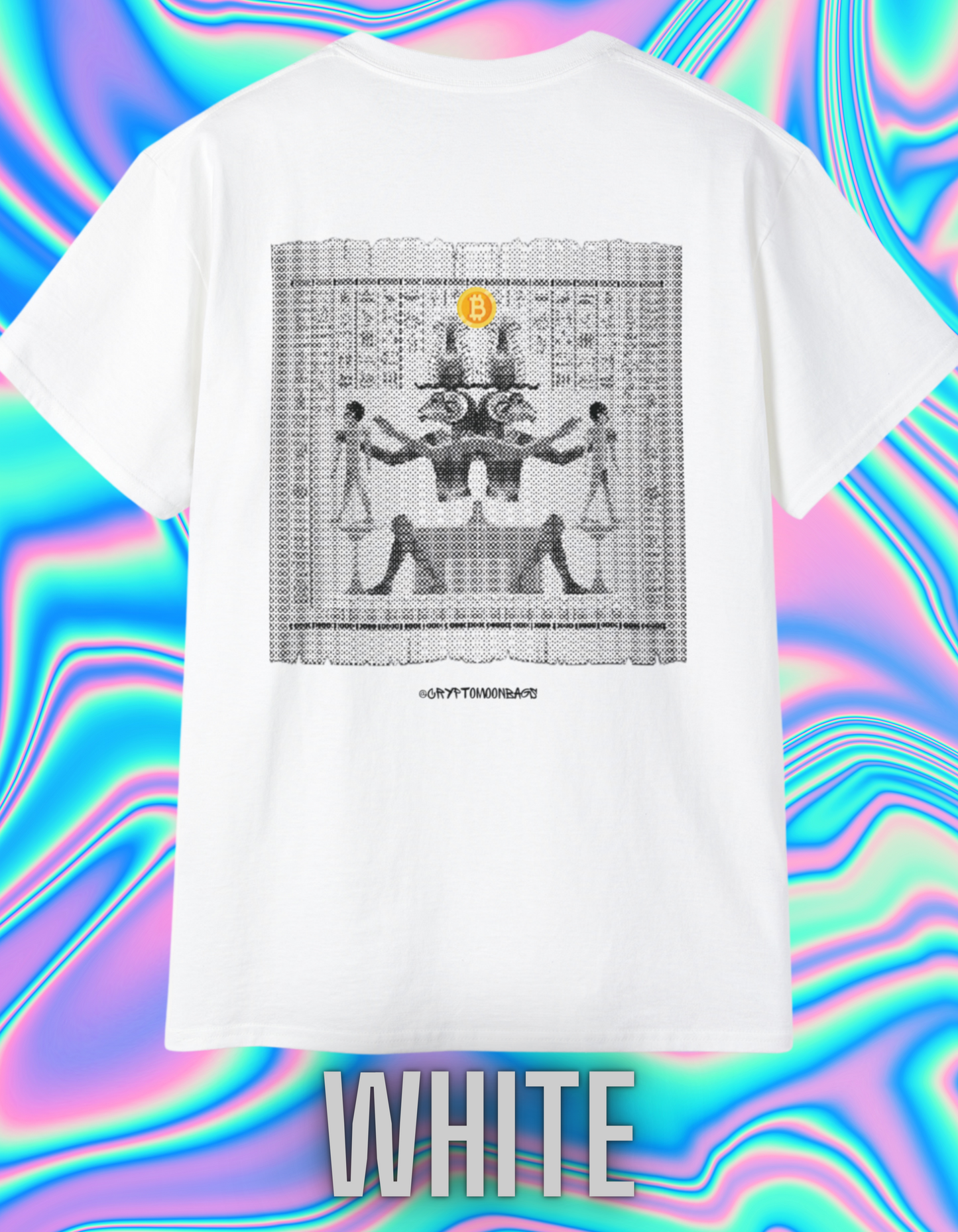 CRYPTO PHARAOH 019 - UNISEX COTTON T-SHIRT
