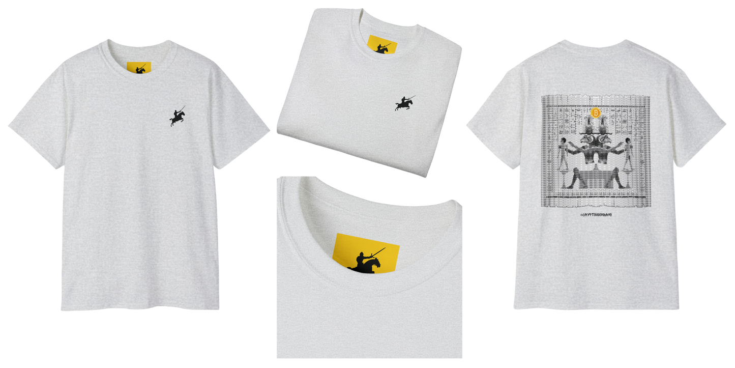 CRYPTO PHARAOH 019 - UNISEX COTTON T-SHIRT