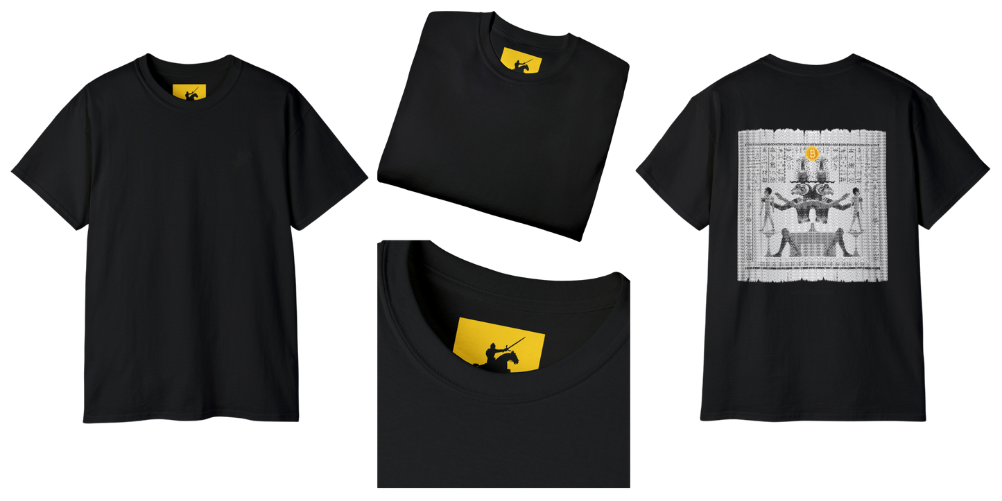 CRYPTO PHARAOH 019 - UNISEX COTTON T-SHIRT