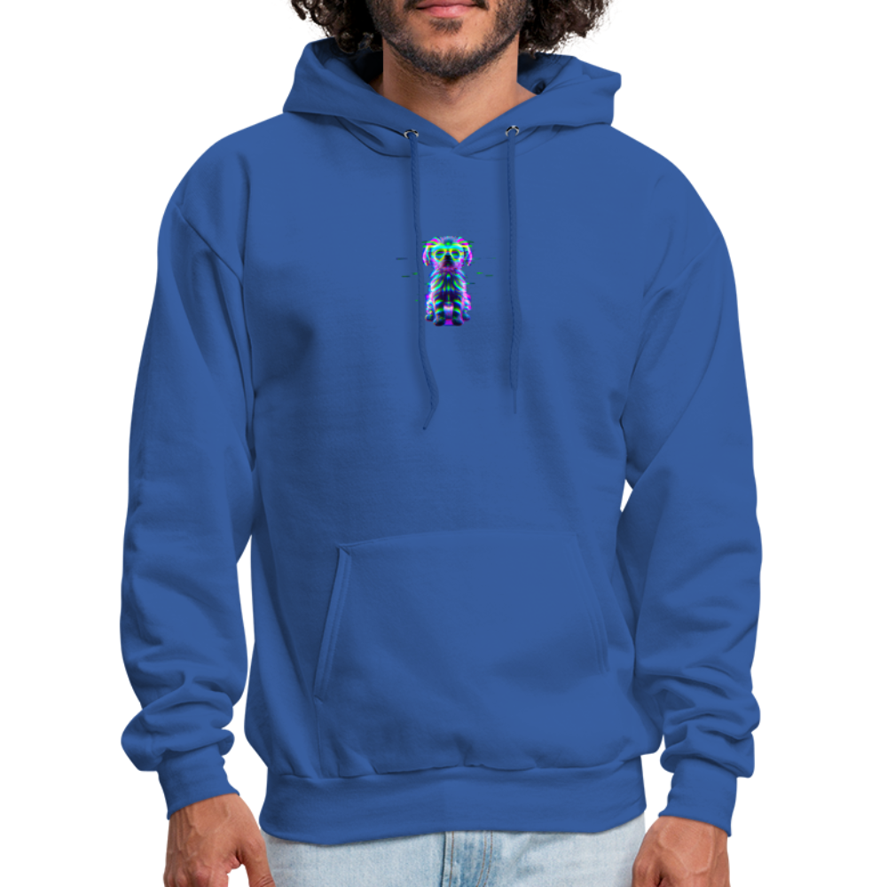 Hanes Men's _Ai Generated Hoodie - royal blue