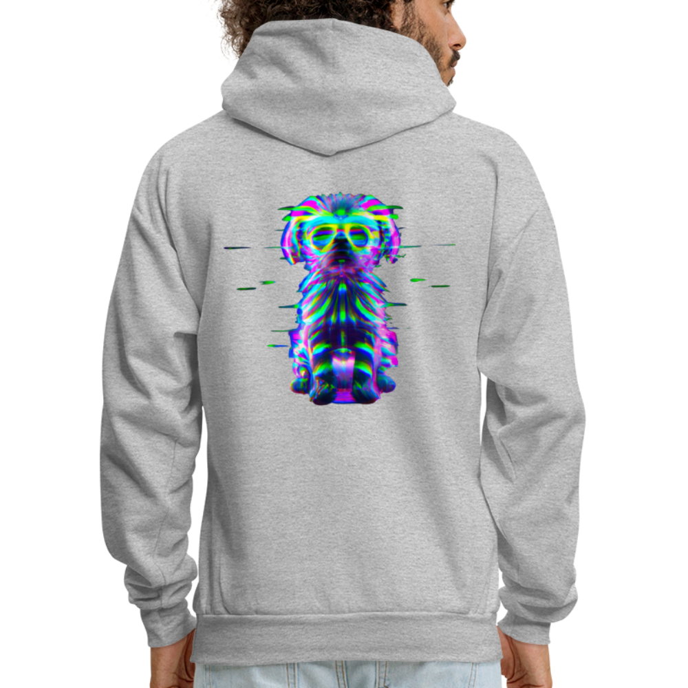 Hanes Men's _Ai Generated Hoodie - heather gray