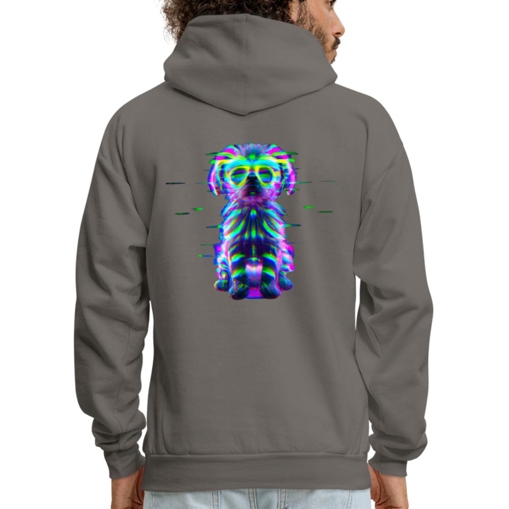 Hanes Men's _Ai Generated Hoodie - asphalt gray