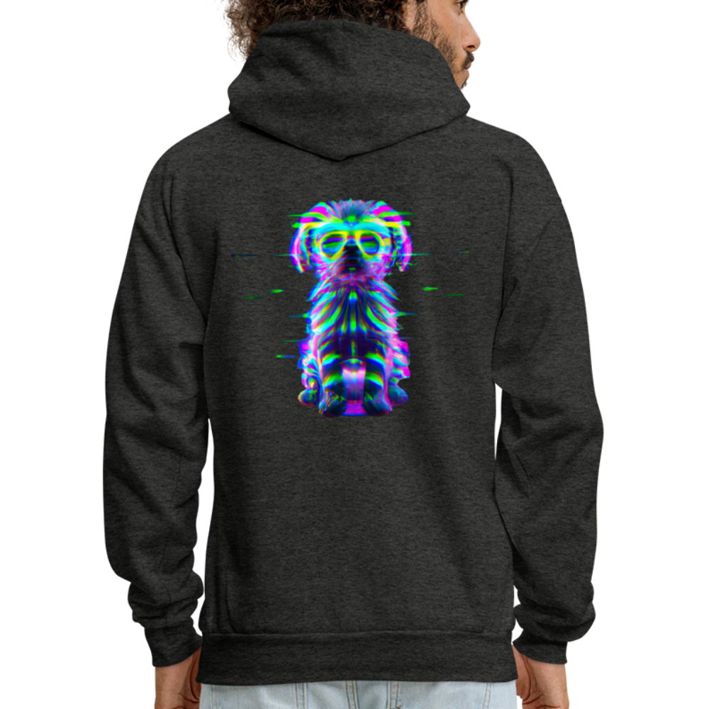 Hanes Men's _Ai Generated Hoodie - charcoal grey