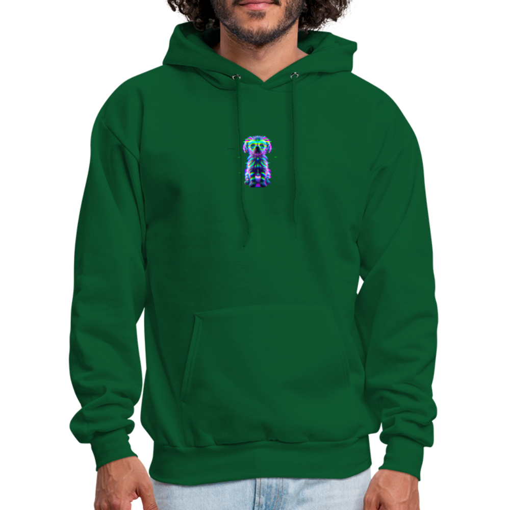 Hanes Men's _Ai Generated Hoodie - forest green