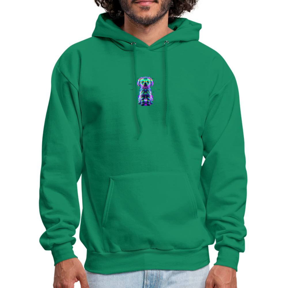 Hanes Men's _Ai Generated Hoodie - kelly green