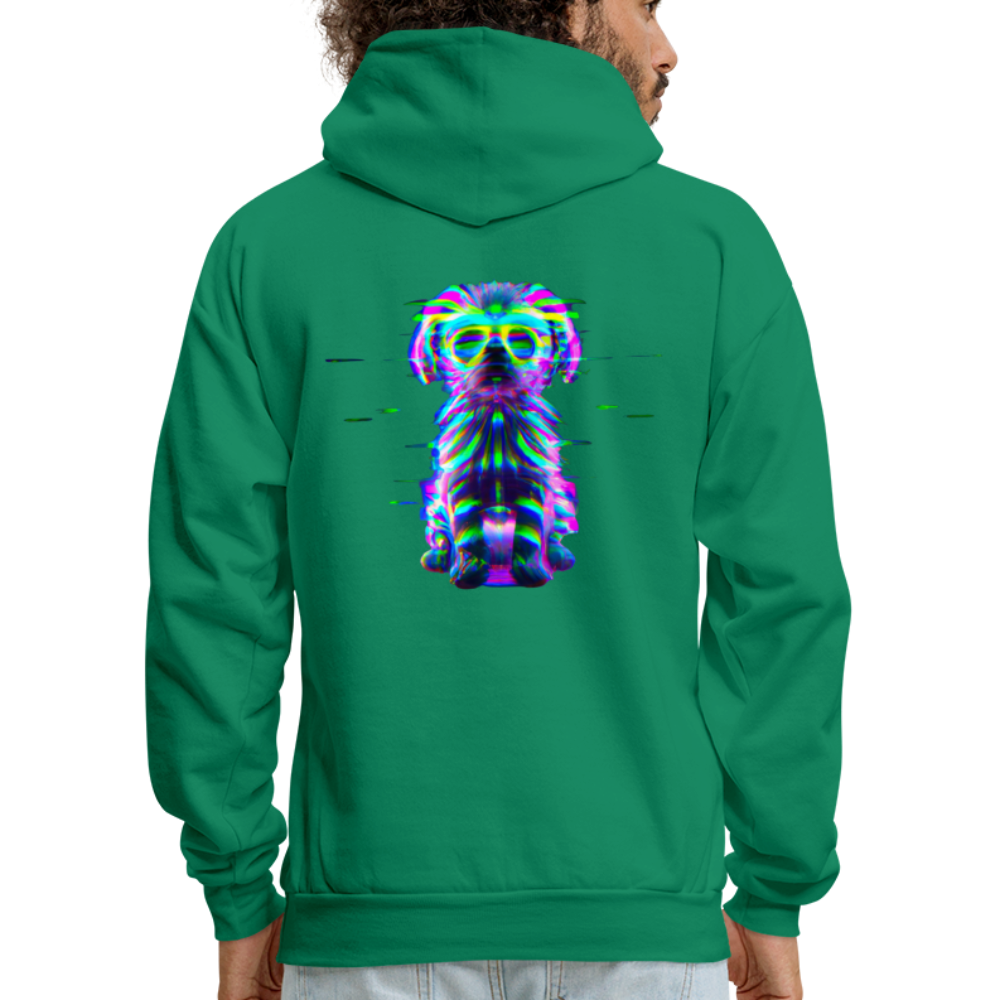 Hanes Men's _Ai Generated Hoodie - kelly green