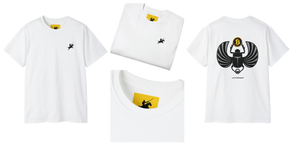 CRYPTO PHARAOH 001 - UNISEX COTTON T-SHIRT