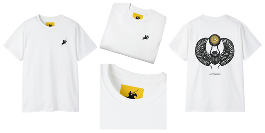 CRYPTO PHARAOH 002 - UNISEX COTTON T-SHIRT
