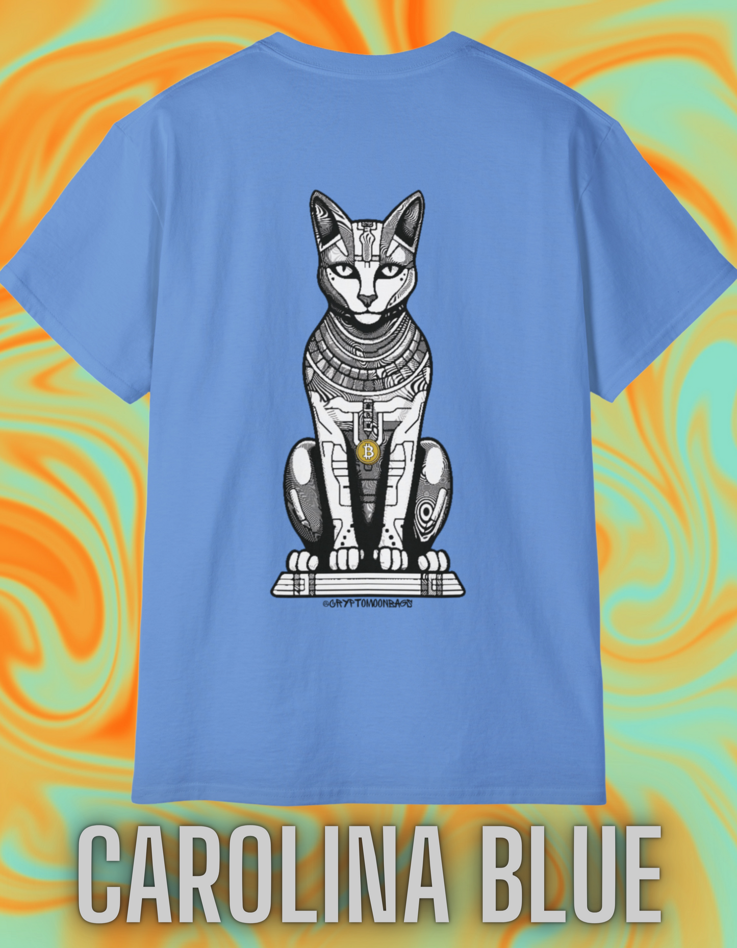 CRYPTO PHARAOH 003 - UNISEX COTTON T-SHIRT