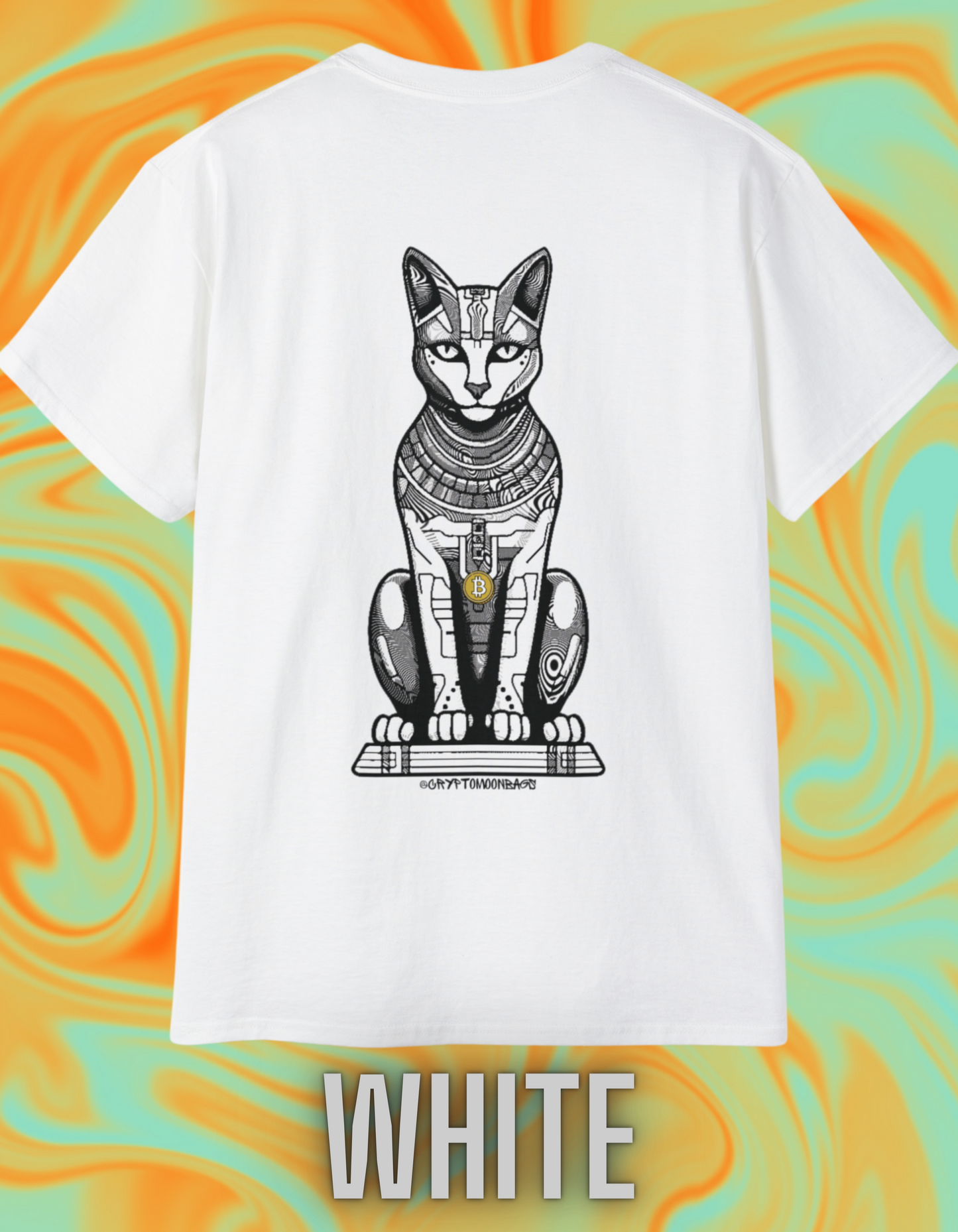 CRYPTO PHARAOH 003 - UNISEX COTTON T-SHIRT