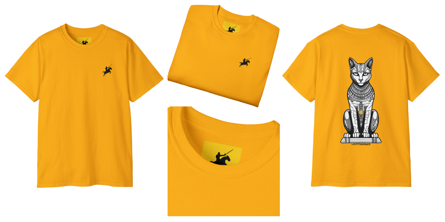 CRYPTO PHARAOH 003 - UNISEX COTTON T-SHIRT