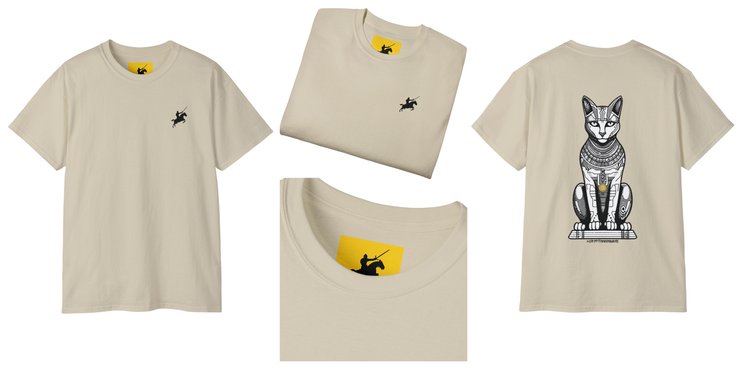 CRYPTO PHARAOH 003 - UNISEX COTTON T-SHIRT