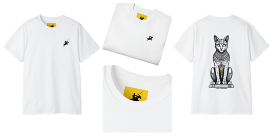 CRYPTO PHARAOH 003 - UNISEX COTTON T-SHIRT