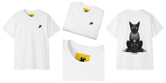 CRYPTO PHARAOH 004 - UNISEX COTTON T-SHIRT