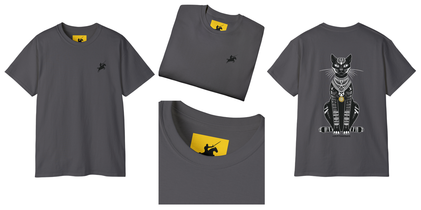 CRYPTO PHARAOH 005 - UNISEX COTTON T-SHIRT