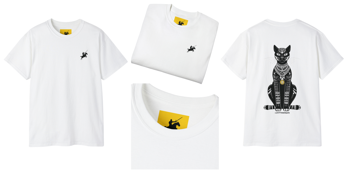 CRYPTO PHARAOH 005 - UNISEX COTTON T-SHIRT