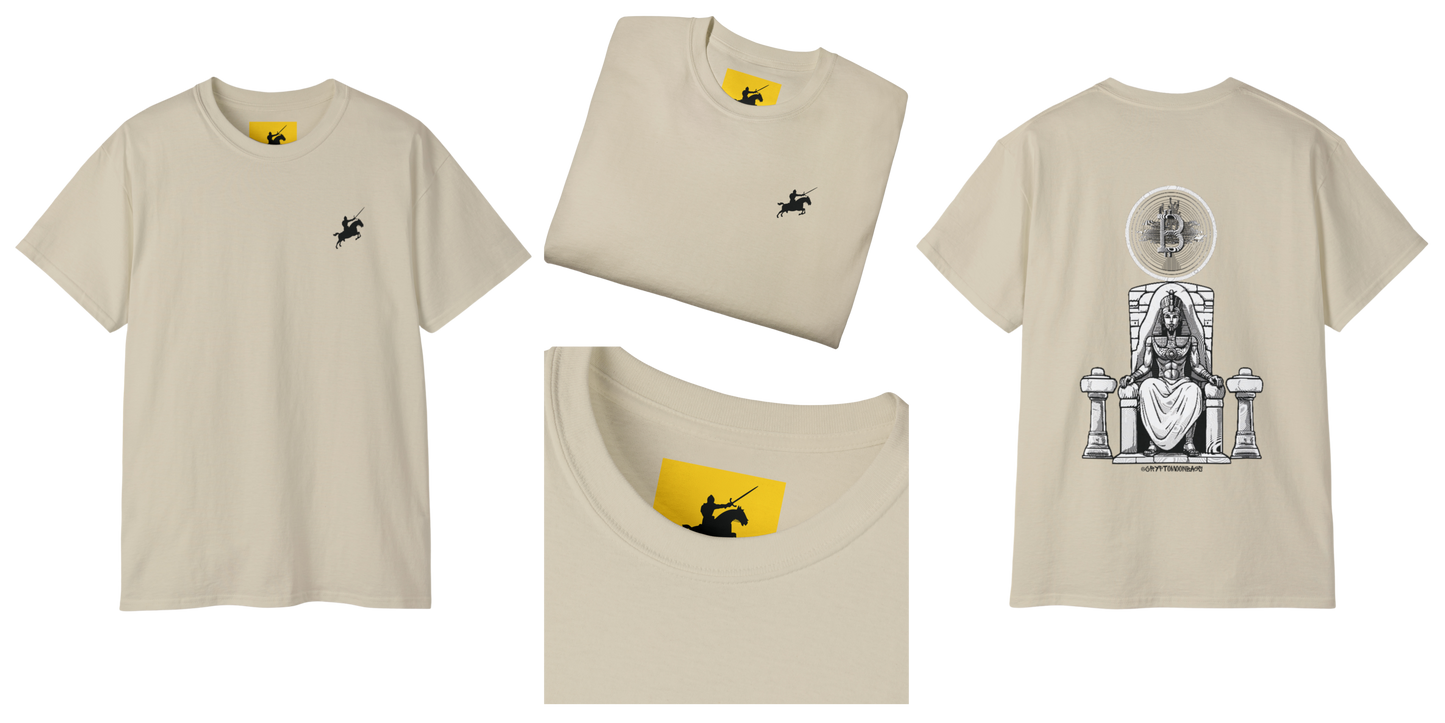 CRYPTO PHARAOH 007 - UNISEX COTTON T-SHIRT