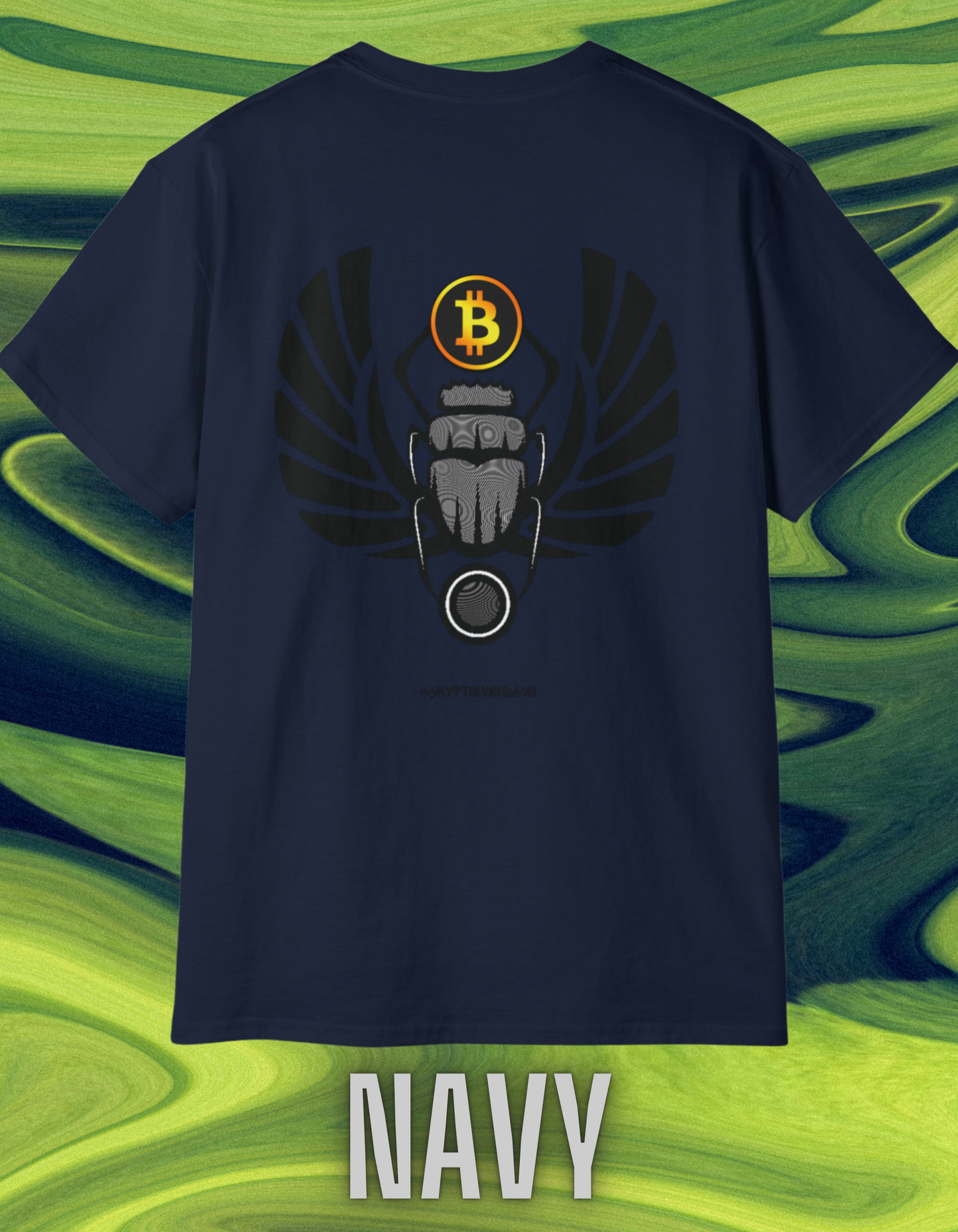 CRYPTO PHARAOH 009 - UNISEX COTTON T-SHIRT