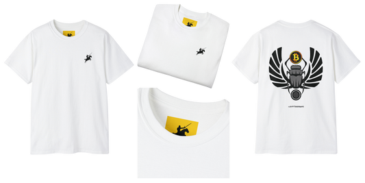 CRYPTO PHARAOH 009 - UNISEX COTTON T-SHIRT