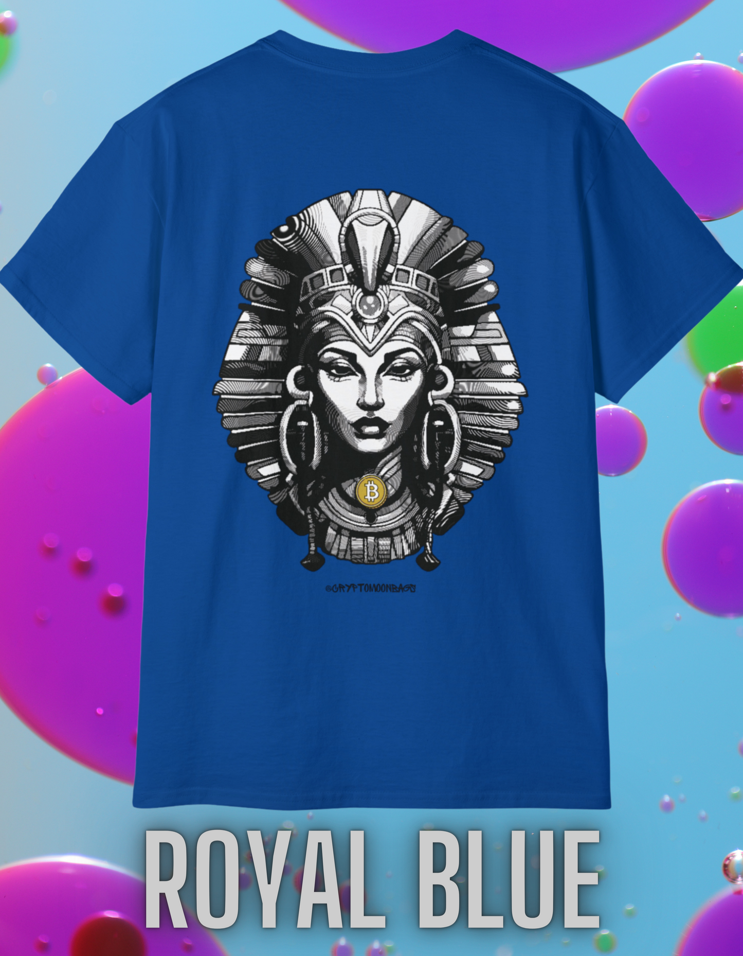 CRYPTO PHARAOH 010 - UNISEX COTTON T-SHIRT