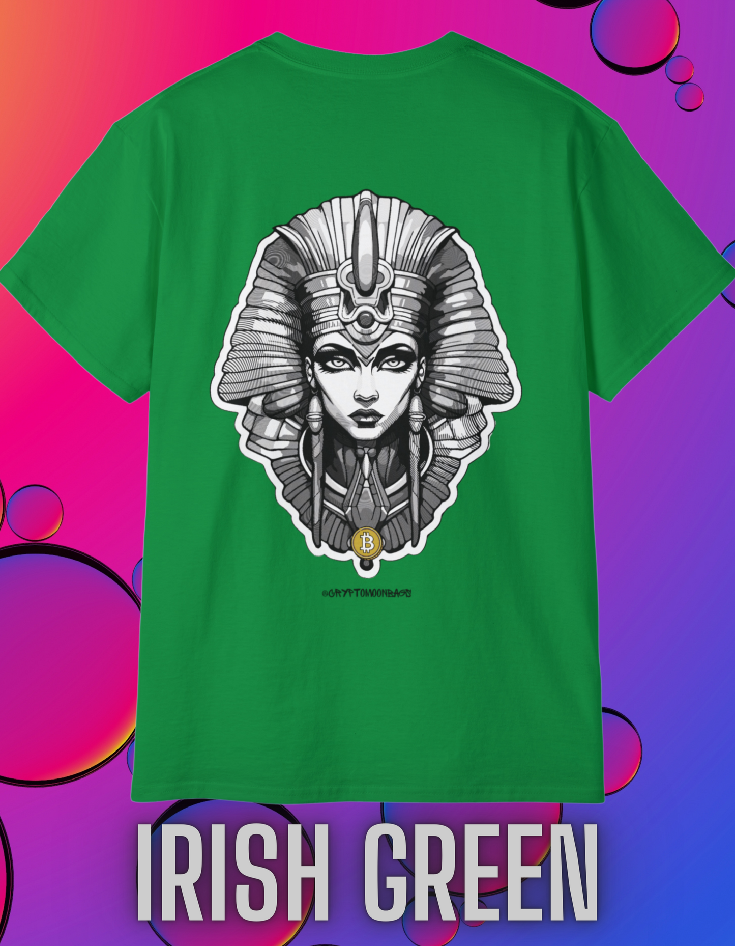 CRYPTO PHARAOH 011 - UNISEX COTTON T-SHIRT