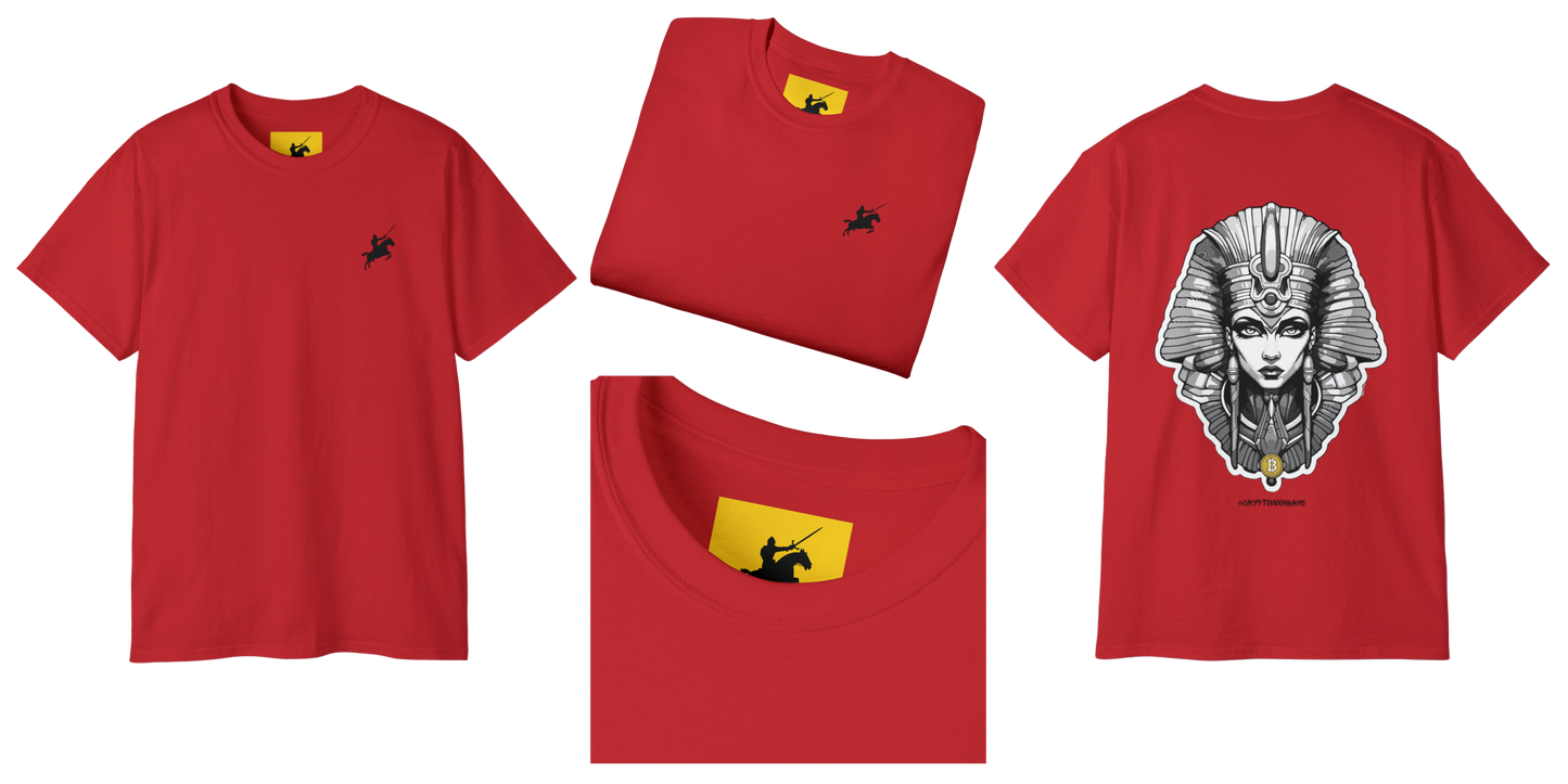 CRYPTO PHARAOH 011 - UNISEX COTTON T-SHIRT