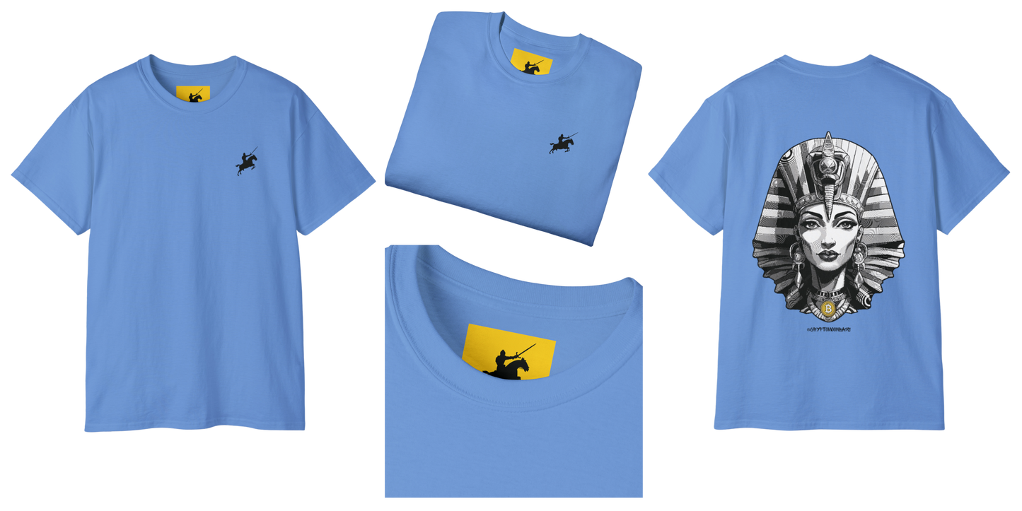 CRYPTO PHARAOH 012 - UNISEX COTTON T-SHIRT