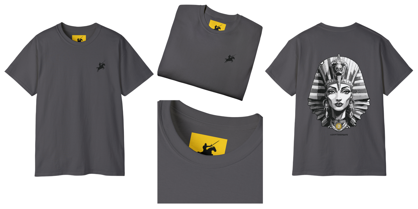 CRYPTO PHARAOH 012 - UNISEX COTTON T-SHIRT