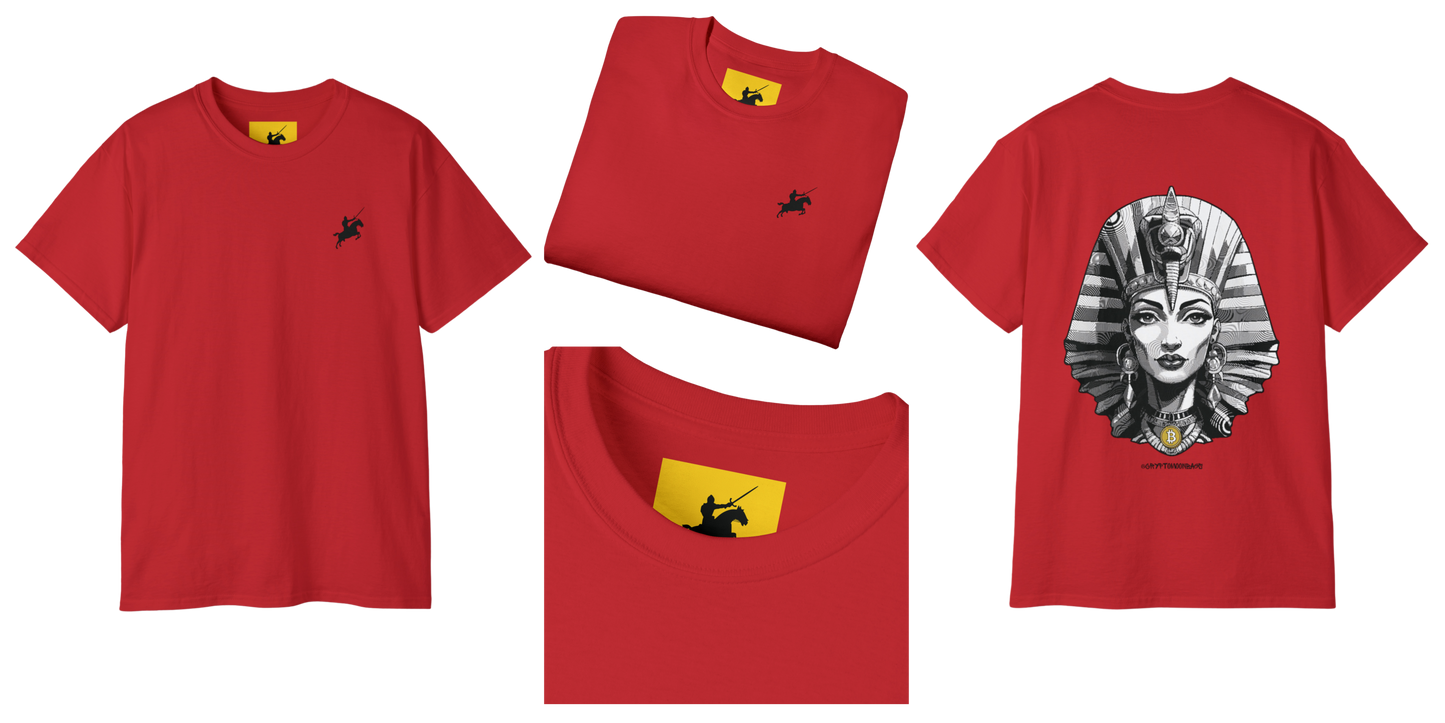 CRYPTO PHARAOH 012 - UNISEX COTTON T-SHIRT
