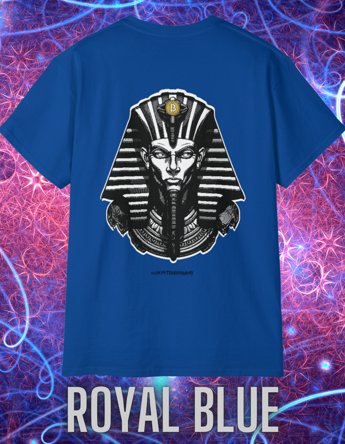 CRYPTO PHARAOH 013 - UNISEX COTTON T-SHIRT
