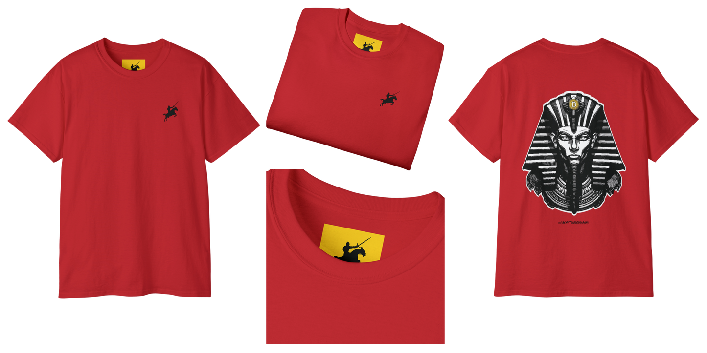 CRYPTO PHARAOH 013 - UNISEX COTTON T-SHIRT