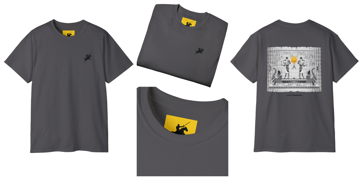 CRYPTO PHARAOH 016 - UNISEX COTTON T-SHIRT
