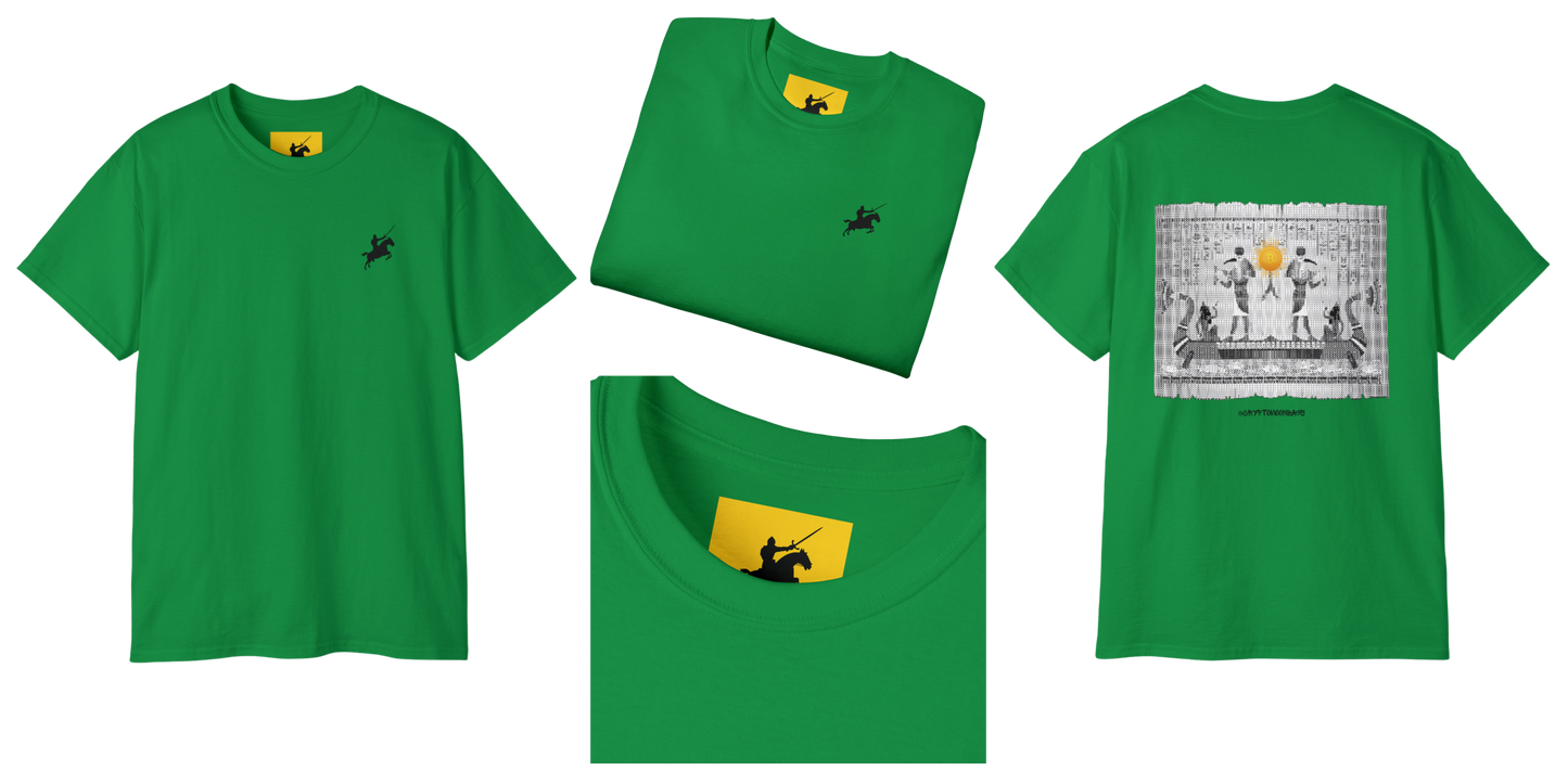 CRYPTO PHARAOH 016 - UNISEX COTTON T-SHIRT