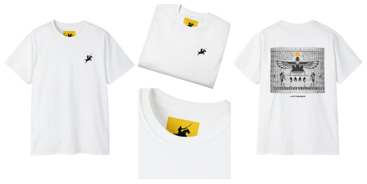 CRYPTO PHARAOH 018 - UNISEX COTTON T-SHIRT