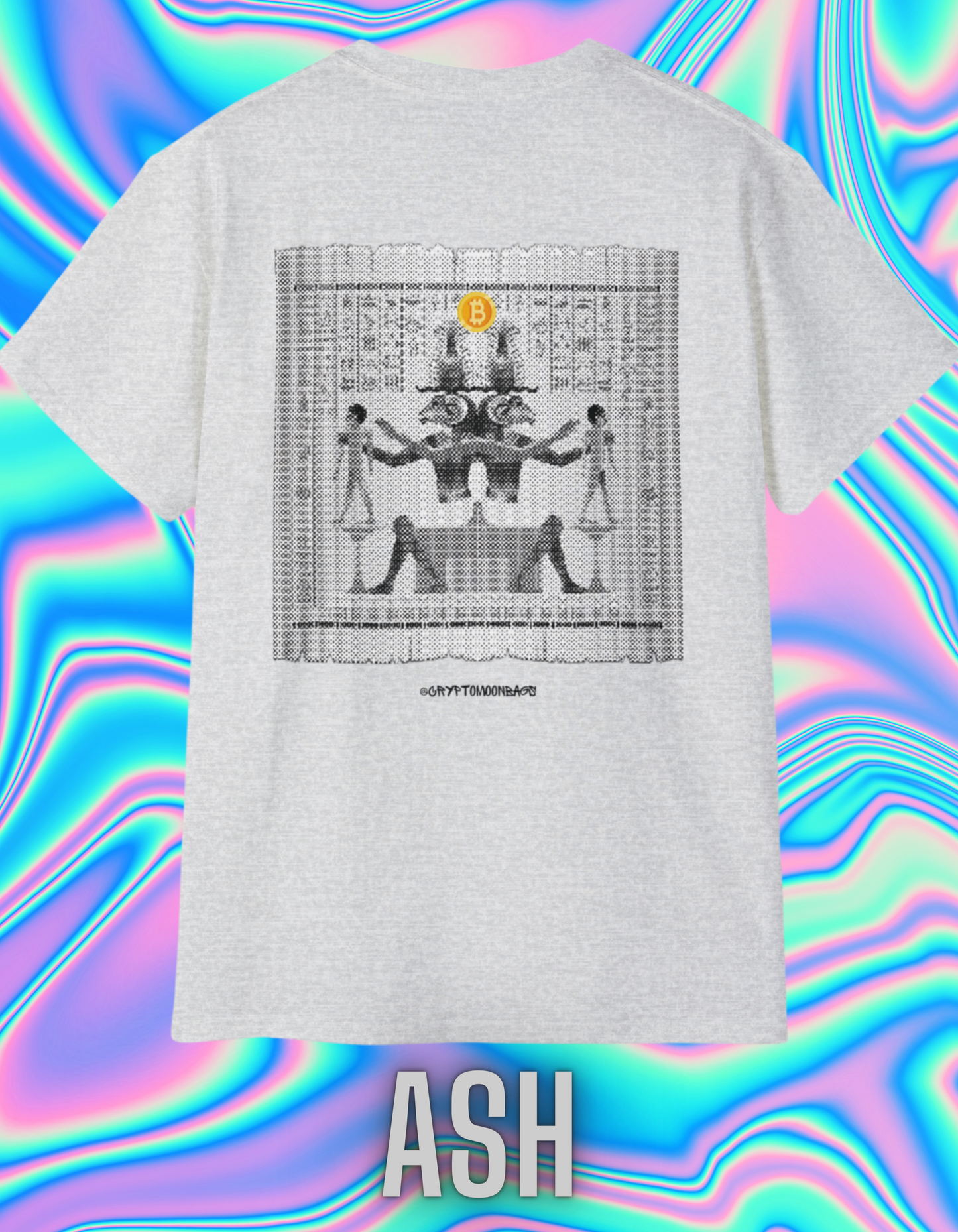 CRYPTO PHARAOH 019 - UNISEX COTTON T-SHIRT