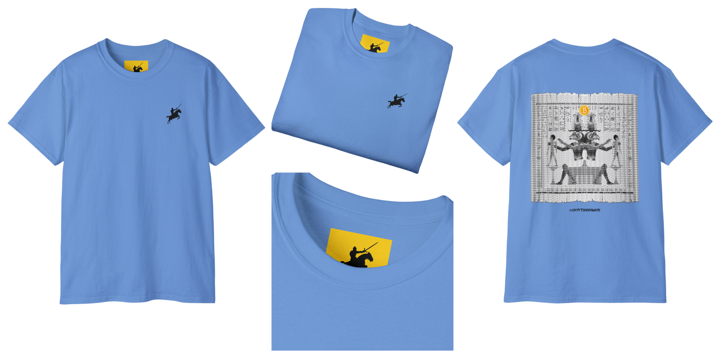 CRYPTO PHARAOH 019 - UNISEX COTTON T-SHIRT