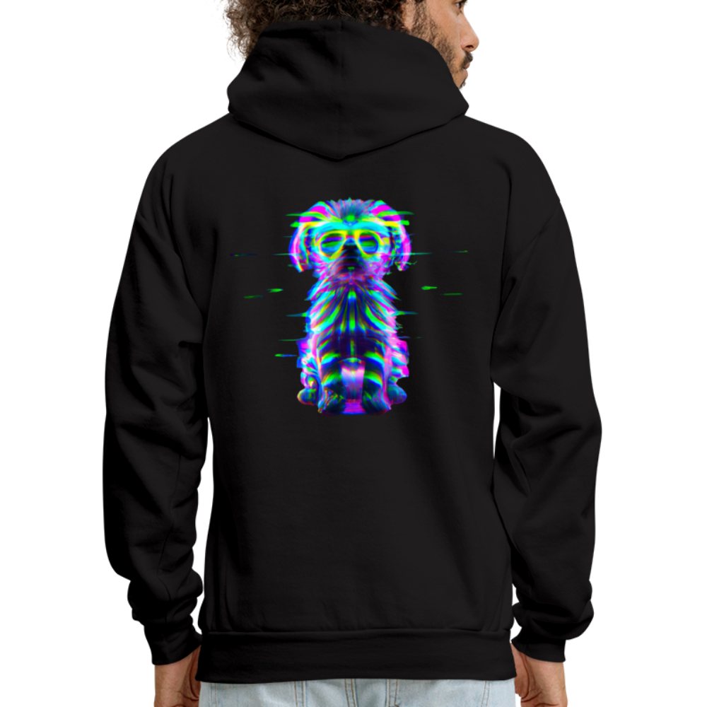 Hanes Men's _Ai Generated Hoodie - black