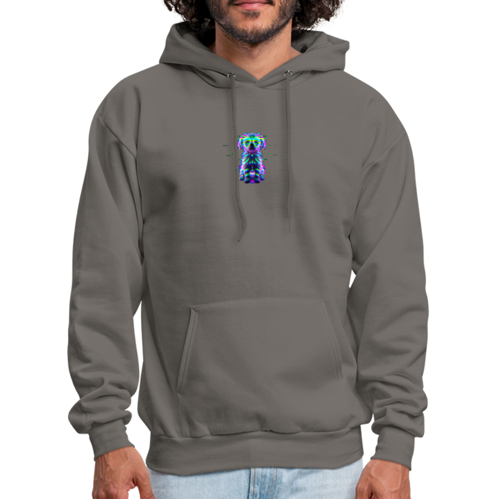 Hanes Men's _Ai Generated Hoodie - asphalt gray