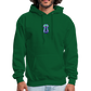 Hanes Men's _Ai Generated Hoodie - forest green